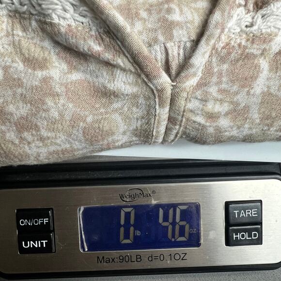 Caffe Marrakesh Top Womens XL Boho Cottagecore Flowy Crochet Fairy Minimalist - Picture 13 of 14